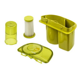 Dust container assembly for vacuum cleaner VC1400.028 Zelmer green