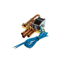 4-way valve DHF-5 (inlet 5/16" ODF, outlet 3/8" ODF) for air conditioner