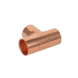Copper tee 3 x 1/2" for air conditioner