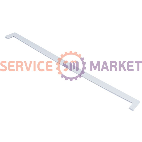 Frame front glass shelf above vegetable drawer in cold Beko