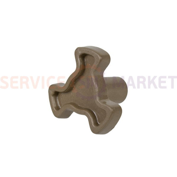 Coupler for microwave oven; H=22.5mm H petal=5.5mm brown