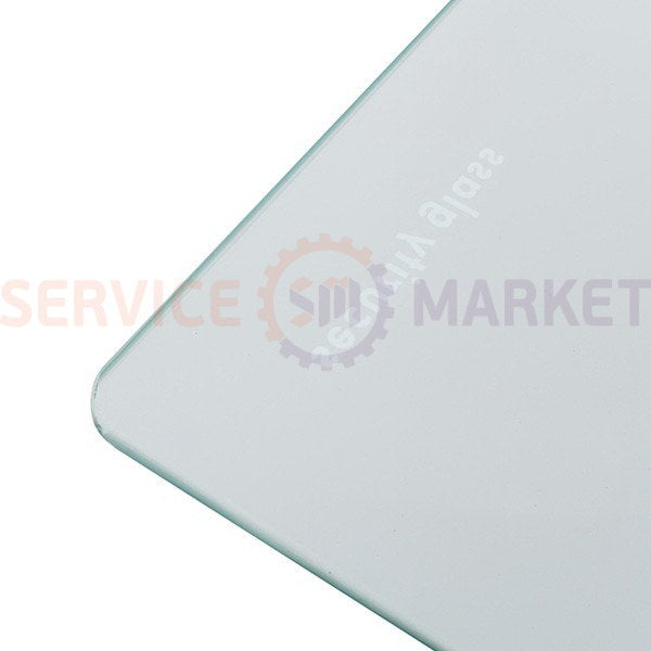 Shelf above the vegetable drawer in the refrigerator 475x205mm (glass) Electrolux