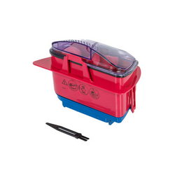 Dust container assembly for Rowenta vacuum cleaner red