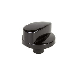 Burner control knob for Indesit electric stove black