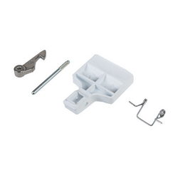 Door handle (hatch) assembly for Indesit washing machine white