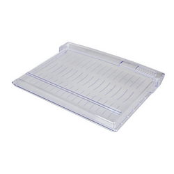 Shelf above the vegetable drawer in the refrigerator 565x440mm Whirlpool