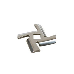 Meat grinder knife D=47mm s=5mm Otv.=9x9mm Saturn