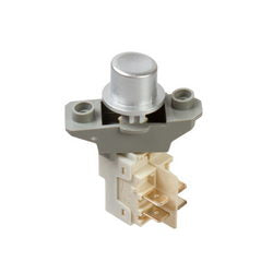 Network button with decorative button "network" for washing machine Beko silver