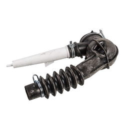 Connecting pipe (tank-pump) in assembly for Beko washing machine