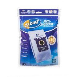Microwave Bag Set (4 pcs.) E203 S-BAG Anti-Odour for Electrolux Vacuum Cleaner