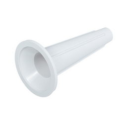 Sausage attachment for meat grinder D=60mm Aurora white