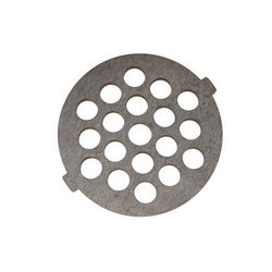 Meat grinder grid 7mm D=54mm (with 2 protrusions) Aurora