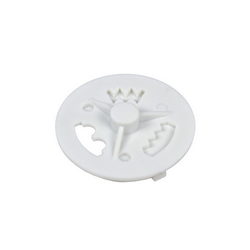 Cookie attachment for meat grinder D=54mm (with 2 protrusions) Aurora