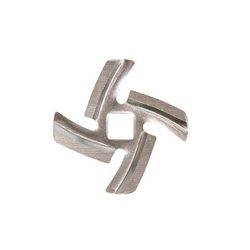 Meat grinder knife D=47mm s=4.5mm Otv.=9x9mm Aurora