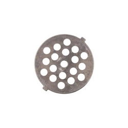 Meat grinder grid 8mm D=66mm (with 2 protrusions) Liberty