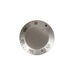 Oven Temperature Control Knob for Gorenje Stove Silver