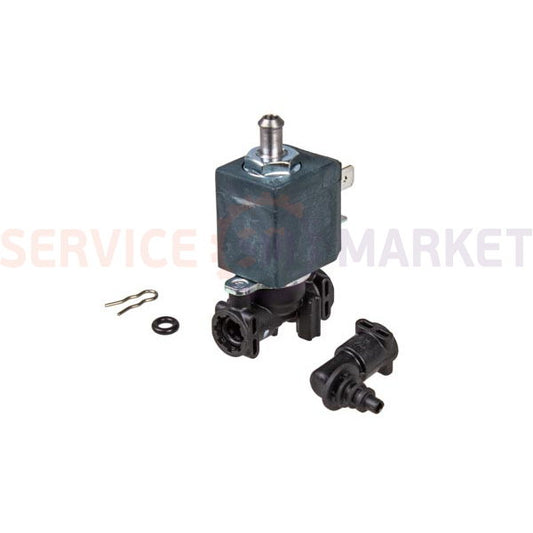 Electromagnetic valve with adapter (1pc), gaskets (2pcs) and bracket (1pc) for DeLonghi coffee machine