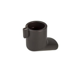 Drain spout (L-shaped, plastic) for Philips juicer