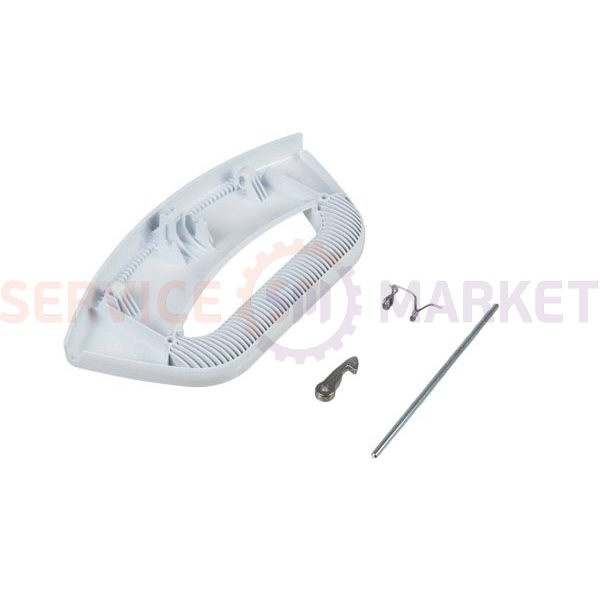 Door (hatch) handle assembly for Ariston washing machine white