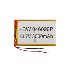 Полимерный аккумулятор BW 046090P 3,7V 3000mAh 56x89x??mm