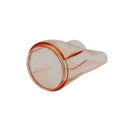 Concentrator nozzle for hair dryer Philips transparent