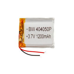 Полимерный аккумулятор BW 404050P 3,7V 1200mAh 40x48x??mm