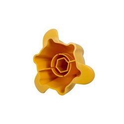 Citrus Press Cone for Bosch Juicer Yellow