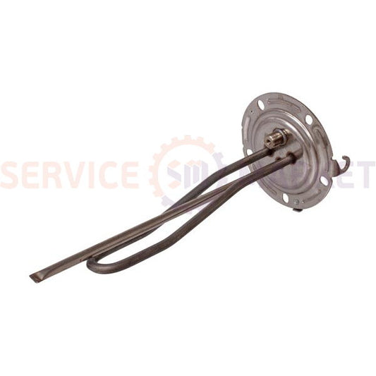 Heating element for boiler under anode 1000W (stainless steel) L=285mm flange 124mm, 1 tube under sensor anode M5 MTS