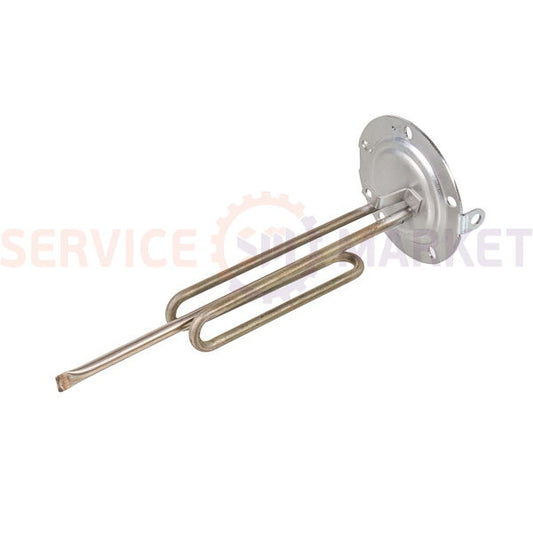 Heating element for boiler under anode 2000W (stainless steel) L=282mm flange 125mm, 1 tube under sensor, anode M5 Ariston