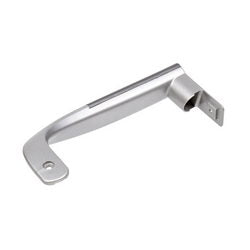 Upper door handle for Beko refrigerator gray