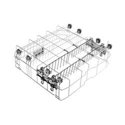 Lower basket assembly for Beko dishwasher