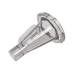 Housing for mesh filter attachment of Philips meat grinder