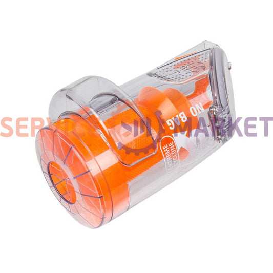 Dust container assembly for Rowenta cordless vacuum cleaner orange