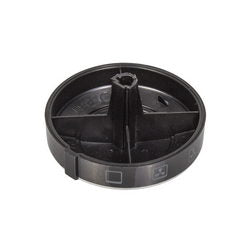 Oven control knob for Gorenje hob silver/black