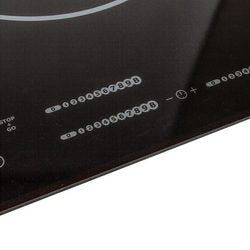 Glass ceramic hob for induction panel Electrolux