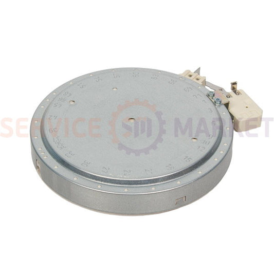 Burner for glass ceramics. on top D=180mm 1400W Ariston