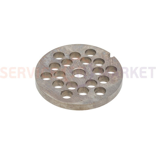 8mm grate (with groove) 00755475 for meat grinder NR8 Zelmer \ Bosch