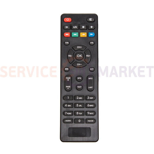 Remote control for DVB-T2 T62 World Vision
