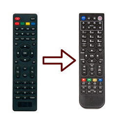 Пульт дистанційного управління для DVB-T2 Romsat COMBO TV (аналог)