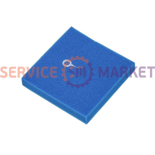 Filter container. (foam rubber.) for vacuum cleaner 135x135x25mm Philips