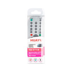 Remote control for TV RM-D677CB (2 codes) universal HUAYU
