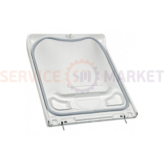 Loading hatch cover with seal for Electrolux vertical washing machine