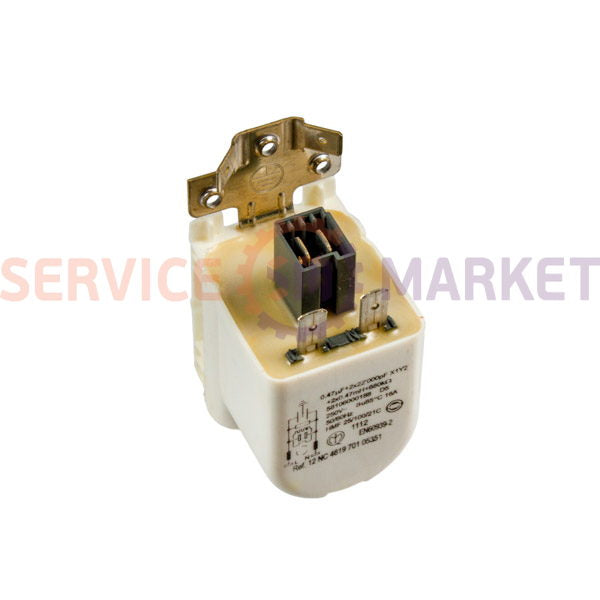 Network filter EN60939-2 275V 10A for washing machine Bosch