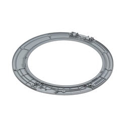 Inner hatch frame for Bosch washing machine, grey