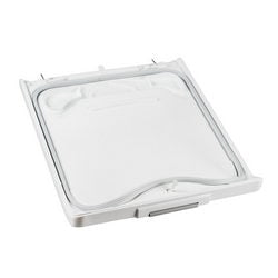 Loading hatch cover with seal for Electrolux vertical washing machine