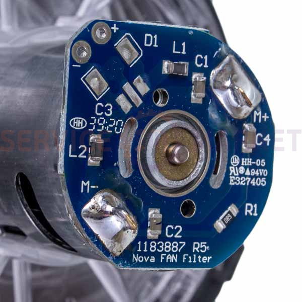 Motor for battery vacuum cleaner D=97/36mm H=92/24mm 10.8V Electrolux