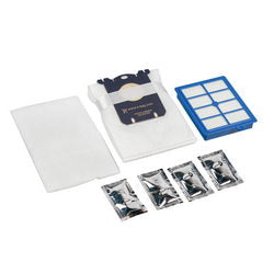 Microwave Bag Set (4 pcs.) USK9 + Motor Filter + HEPA Outlet + Refresher for Electrolux Vacuum Cleaner