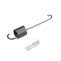 Washing machine tank spring (9 turns) L=185mm Electrolux