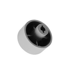 Control knob for Electrolux hob silver