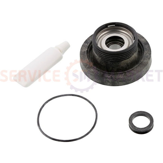 Bearing block 6203 - 2Z (right, left thread) + seals 2 pcs. for vertical washing machine AEG